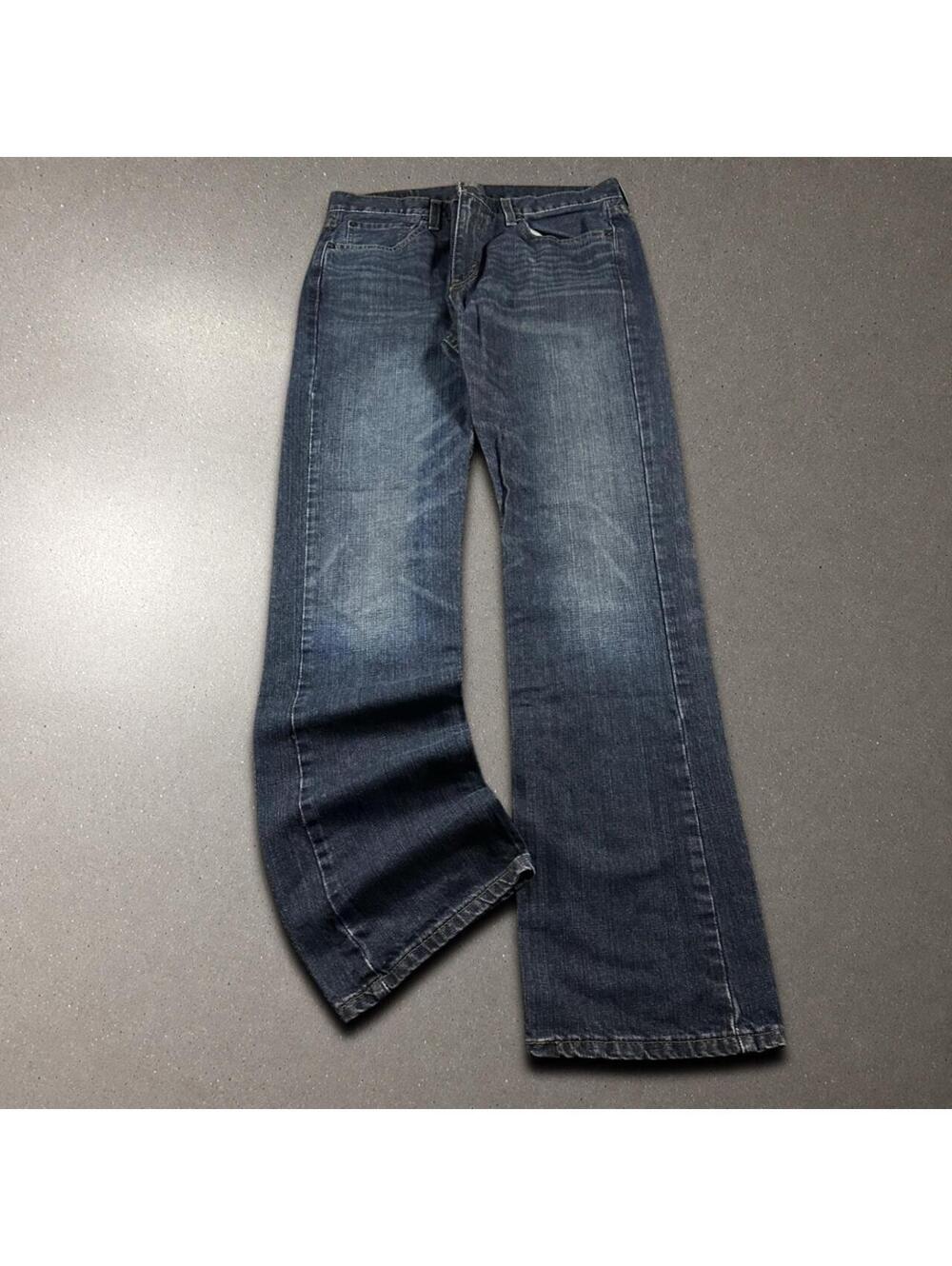 Y2K Grunge Rockstar Archive Levi’s 527 Dark Wash Bootcut Jeans - Fits 32x33!